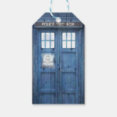 警察おもしろいの電話の公衆電話 ギフトタグ (裏面)