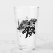 警察おもしろい漫画2 タンブラーグラス (裏面)