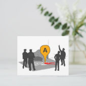 警察と体概要 ポストカード (スタンド正面)