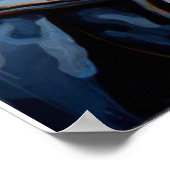 警察と抗議者 ポスター (角)