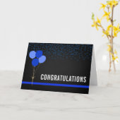 警察によってはスタイルのお祝いがパーティを楽しみます カード (黄色い花)