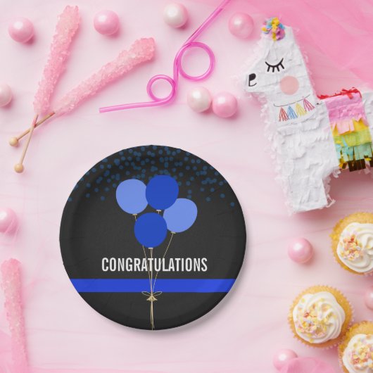 警察によってはテーマのお祝いがパーティを楽しみます ペーパープレート (パーティー)