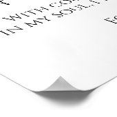 警察による退職の歓迎 ポスター (角)