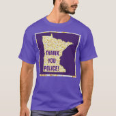 警察に感謝! Tシャツ (正面)