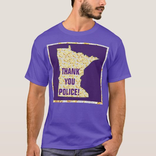 警察に感謝！ Tシャツ (正面)