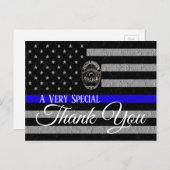 警察に特別な感謝を!支援するポストカード ポストカード (正面/裏面)