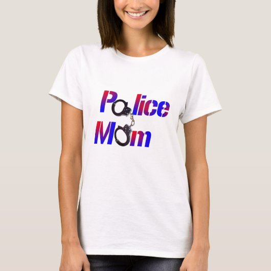 警察のお母さん Tシャツ (正面)
