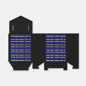 警察のギフトボックス フェイバーボックス (折り畳みなし)