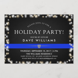 警察のクリスマスパーティー 招待状