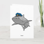 警察のサメ カード (裏面)