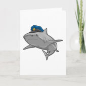 警察のサメ カード (正面)