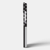 警察のシン・ブルー・ライン・アメリカンを支持する Case-Mate iPhoneケース (裏面 / 左)