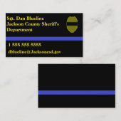 警察のテレホンカード コーリングカード (正面/裏面)