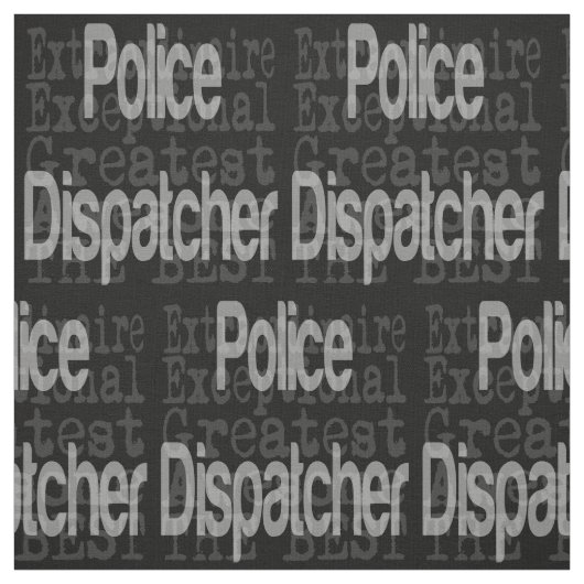 警察のディスパッチャ並外 ファブリック (見本)