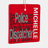 警察のディスパッチャ異常カスタム者 セラミックオーナメント (右)