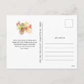 警察のハッピーホリデー | メリークリスマス写真 シーズンポストカード (裏面)