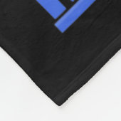 警察のパブリック猫おもしろい箱Kitten Cat Doctor Libr フリースブランケット (角)