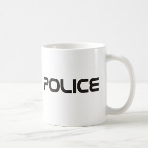 警察のプロダクト及びデザイン! コーヒーマグカップ