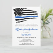 警察のプロモーションオフィサーシンブルーラインパーティーインヴィ 招待状 (スタンド正面)