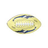 警察のヘリコプター漫画イラストレーション アメリカンフットボール (正面)