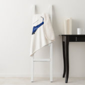 警察のヘリコプター漫画イラストレーション シェルパブランケット (インサイチュ)