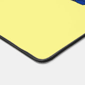 警察のヘリコプター漫画イラストレーション デスクマット (コーナー)