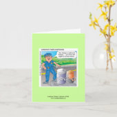 警察のユーモア暴行とバッテリーノート カード (黄色い花)