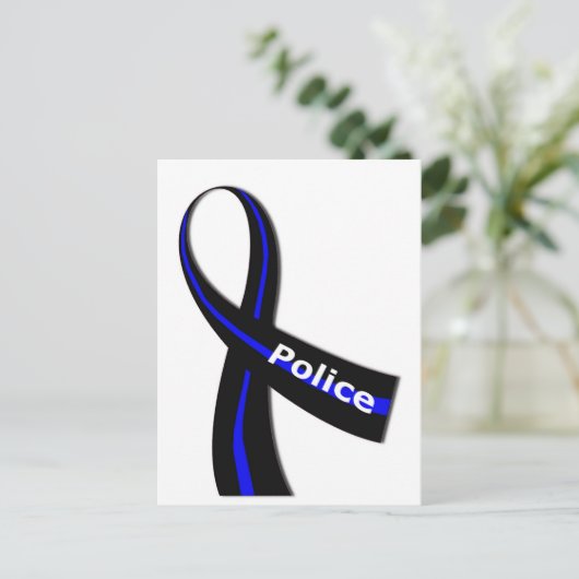 警察のリボン ポストカード (スタンド正面)