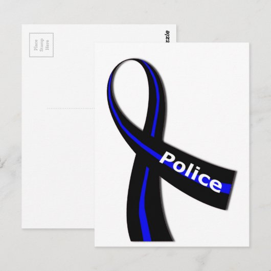 警察のリボン ポストカード (正面/裏面)