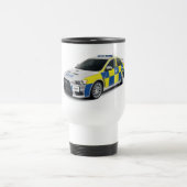 警察の三菱槍騎兵のevo X トラベルマグ (中央)