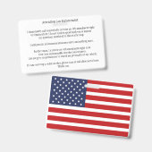 警察の交通ストップは、あなたの権利カードを知っている バッジ (表裏)