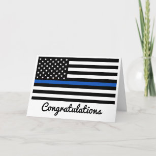 警察の卒業祝い カード