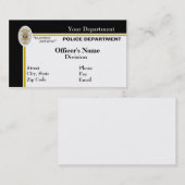 警察の名刺 名刺 (正面/裏面)
