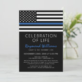 警察の命の記念 | 薄い青い線 招待状 (スタンド正面)