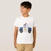 警察の巡洋艦のTシャツおよびギフト Tシャツ (正面フル)