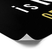 警察の引退シンブルーラインアメリカ国旗 ポスター (角)