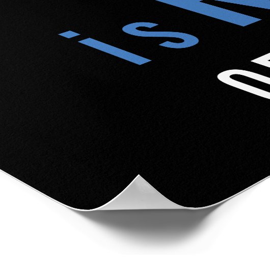 警察の引退シンブルーラインアメリカ国旗 ポスター (角)