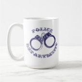 警察の手錠 コーヒーマグカップ (左)