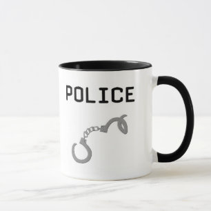 警察の手錠 マグカップ