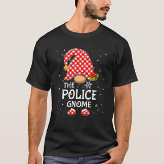 警察の格言マッチングファミリークリスマスパジャマLigh Tシャツ
