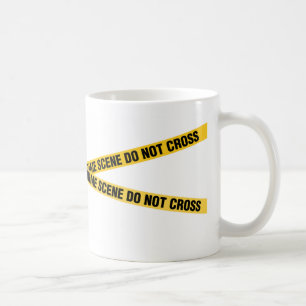 警察の犯罪現場のコーヒー・マグ2 コーヒーマグカップ