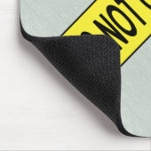 警察の犯罪現場マウスパッドと血指紋 マウスパッド (コーナー)