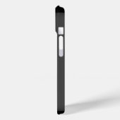 警察の細いブルーライン Case-Mate iPhoneケース (裏面 / 左)