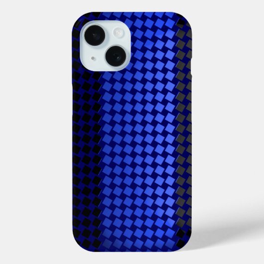 警察の細いブルーライン Case-Mate iPhoneケース (裏面)