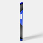 警察の細いブルーライン Case-Mate iPhoneケース (裏面 / 右)