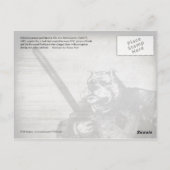 警察の腐敗 – 保護者は保護か? ポストカード (裏面)