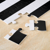 警察の薄いブルーライン米国旗は名前を加えます ジグソーパズル (側面)