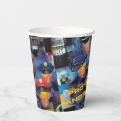 警察の評価 紙コップ (裏面)