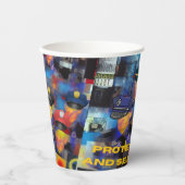 警察の評価 紙コップ (正面)