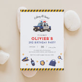 警察の誕生日パーティーへの招待2 招待状